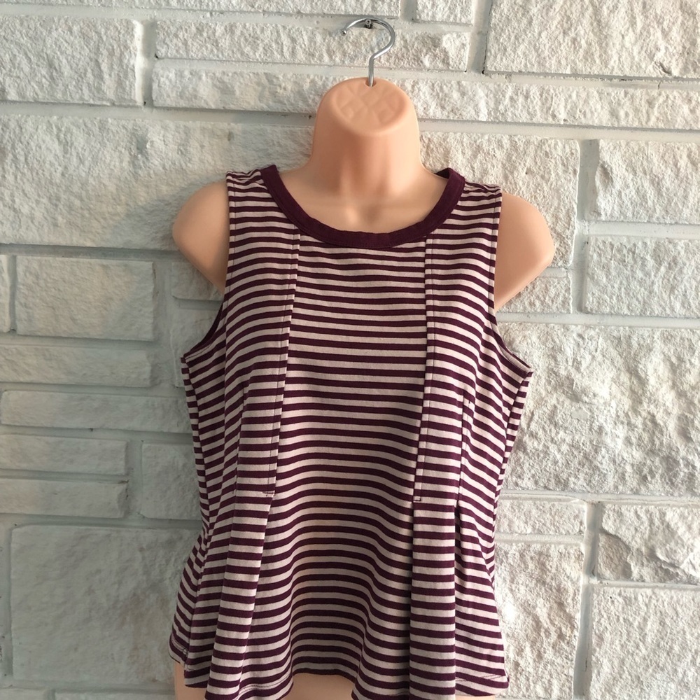 Banana republic peplum top.​